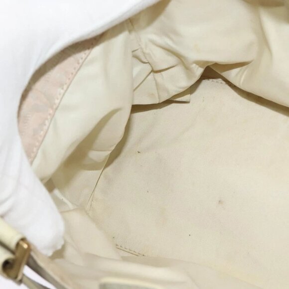 CHANEL New Travel Line Hand Bag Nylon Beige CC Auth bs24763 - Picture 6 of 16